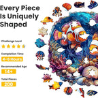 NiArt 200PCS Ocean World Wooden Jigsaw Puzzle - Image 4
