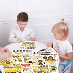 42 Sheets Create Construction Vehicles of Dreams Stickers, Make Your Own Sticker - Image 6