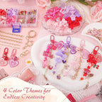 Ecoofor 458 Pcs Keychain Making Kit — Includes 19 Keychain Clips, 25 Extender - Image 5