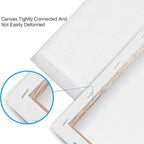 ESRICH 11x14 Canvases for Painting, 24 Pack Blank White Canvases for Painting - Image 2