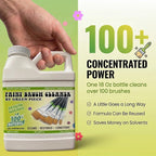 Green Piece® Paint Brush Cleaner & Restorer – 100% Natural, Non-Toxic Formula – - Image 5