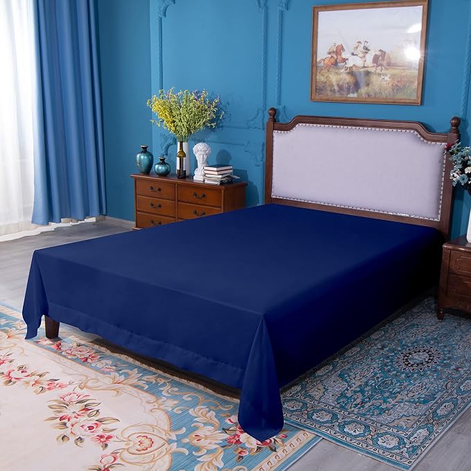 NTBAY Twin Extra-Long Flat Sheet Only - Image 5