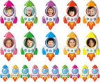 gisgfim 80Pcs Rocket Cutouts Back to School Decorations Bulletin Board Outer by gisgfim