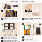 Vilikya 94pcs Movie Film Stickers - Image 2