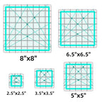 8 Quilting Rulers, | Quilting Templates, Quilting Squares, Quilting Rulers and - Image 4