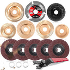 Pomsare 13PCS Angle Grinder Polishing Pad Sanding Disc, Wood Carving Disc Set by ProCarvingDiscManufacturer