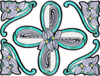 ADD.HERES Window Stickers, ‌Stained Glass Window Privacy Film, UV Blocking - Image 7