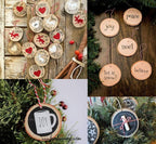 50Pcs Wood Slices for Crafts, 2.4"-2.8" Unfinished Wood Circles for Crafts - Image 7