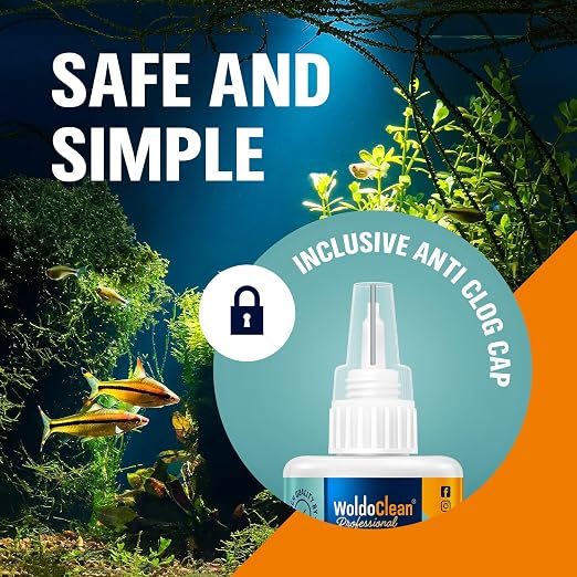 WoldoClean Aquarium Super Glue Gel 50g Fish Safe - Image 7