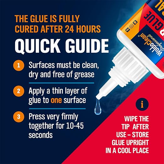 WoldoClean Super Glue All-Purpose Liquid 25g - Image 4