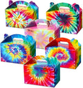TaoBary 24 Pcs Tie Dye Party Favor Boxes Tie Dye Party Supplies Colorful by TaoBary