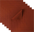 HaoFeiJH 6 Pcs Soft Brown Felt Fabric Sheets by HaoFeiJH