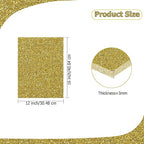2 Pack 12'' x 16'' Glitter Gold Acrylic Sheet, 3mm Thick Acrylic Plastic Sheets - Image 2