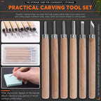 Rustark 24 Pieces Block Printing Starter Tool Kit - Image 3