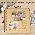 Joyberg Scrapbook 80 Pages, Scrapbooking Supplies 11 x 11 In, Scrapbook Album - Image 3