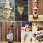 40PCS Basswood Carving Blocks, Unfinished Wood Squares Wooden Blocks - Image 3
