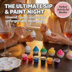 15 Pcs Plaster Painting Kit for Adults & Teens - Image 6
