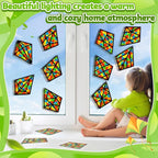 Lonfliness 30 Sets Sunday School Kite Suncatcher Crafts VBS DIY Window Stain - Image 4