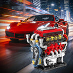 WINGIFT V8 Engine Building Set, V8 Engine Model kit That Run, Build Your Own - Image 6