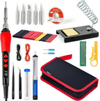 Soldering Iron Kit, 60W LED Display Digital Solder Pen, 5 Replaceable Tips - Image 9