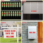 Letter Stickers, Mailbox Numbers, 3 Inch Waterproof Vinyl Alphabet | 3 Inch Red - Image 5