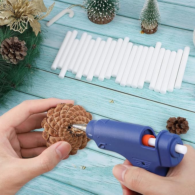 ENPOINT White Hot Glue Sticks Full Size, Adhesive Hot Melt Glue Sticks - Image 4
