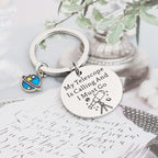 WSNANG Astronomy Gift Spacemen Gift Astronaut Keychain My Telescope Is Calling - Image 3