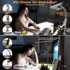 Airlonv LED Desk Lamp for Office Home, Eye-Caring Desk Light - Image 4