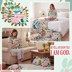 Chunful 6 Sets Christian Tied Pillow Craft Kit Religious Bible Be Still and - Image 4