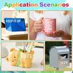 Letter Stickers 1 inch, Self-Adhesive Vinyl Waterproof ABC Letter Stickers - Image 8