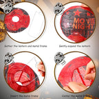 Panelee 12 Pcs Movie Night Party Decorations Theme Hanging Paper Lanterns - Image 3