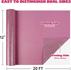 Glitter Pink HTV - Image 2