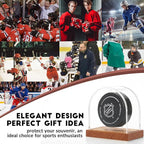 JupDec Hockey Puck and Collectibles Display Case, Premium Acrylic Clear Box - Image 6