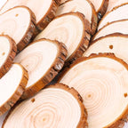 Fuyit Unfinished Wood Slices - Image 4