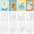 Watersay 24 Pack Unfinished Adhesive Sand Art Painting Boards Peel Stick by Unknown