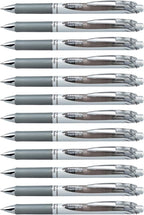 Pentel EnerGel RTX Retractable Liquid Gel Ink Pen, Medium line, Box of 12 Pens by PentelofAmerica