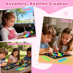 ZMLM Scratch Paper Art-Crafts Gift: 2 Pack Rainbow Notebooks Supplies Toys - Image 4
