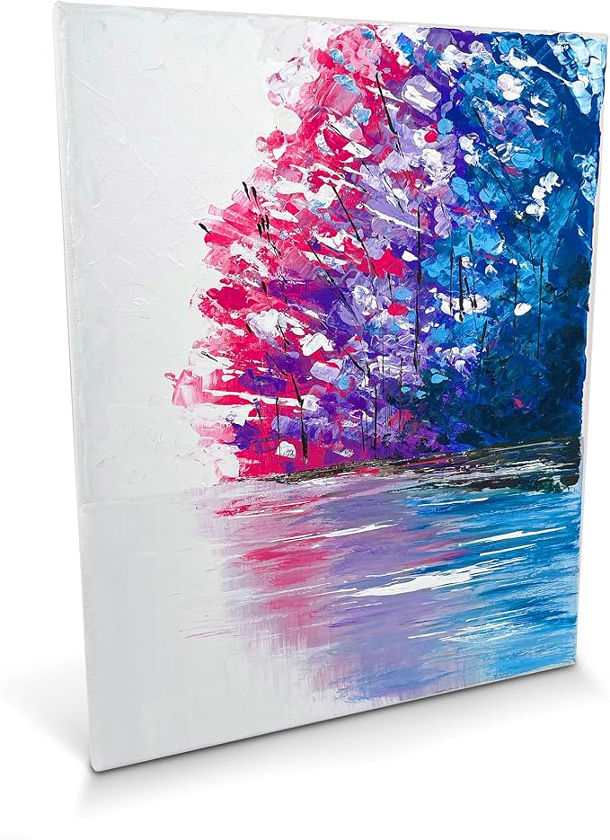 ArtSkills Stretched Canvas for Painting, 4x4 Mini Canvas, Premium Wood Frame - Image 8