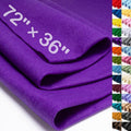 XSEINO Purple Large Felt Fabric 72" X 36 ", 1.4 mm Thick Soft Felt Fabric Sheet by XSEINOiscreating%EF%BC%81