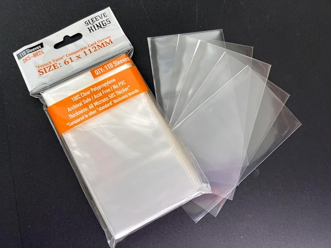 Sleeve Kings French Tarot Sleeves 61 X 112 mm - Image 4