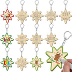 RattanView 24 Pcs Christmas Nativity Crafts Star of Bethlehem Nativity Star by RattanView