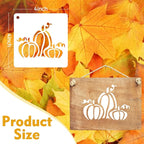 50 PCS Fall Painting Stencils Reusable Fall Stencils - Image 2