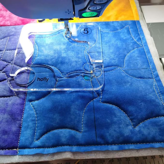 HONEYSEW Free Motion Quilting Template Series 5 by HONEYSEW
