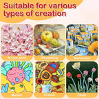 ESRICH 6x6 Canvas for Painting, 24 Pack Canvas Boards Cotton Painting Canvas - Image 4
