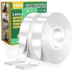 2 Rolls Double Sided Tape Heavy Duty, Nano Tape Double Sided Mounting Tape | by YMHB