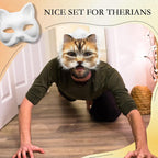 Seenelling DIY Therian Mask Kit Blank Cat Mask - Image 3