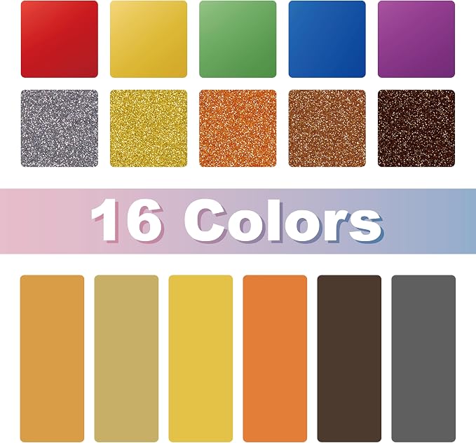 DUEUIOE Premium Glitter HTV Bundle - Image 3