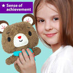 KRAFUN Teddy, Raccoon & Owl Sewing Kit - Image 3
