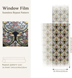 3D Vintage Stained Glass Window Film - Image 4
