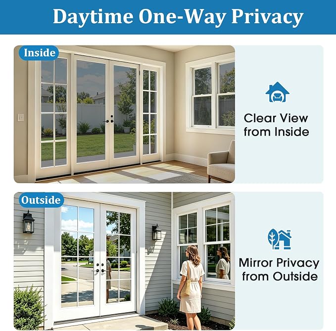 Coavas One Way Privacy Window Film - Image 5